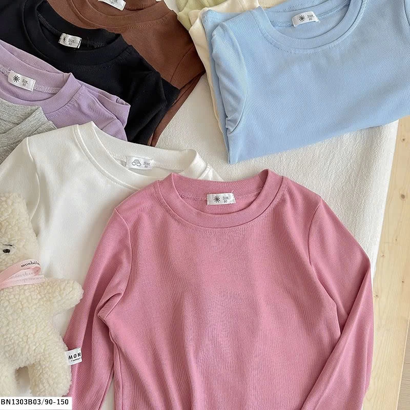 ÁO THUN TRƠN MÀU DÀI TAY