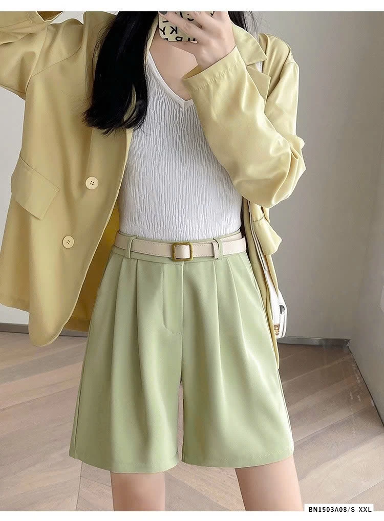 SHORT VẢI CẠP CÚC NỮ