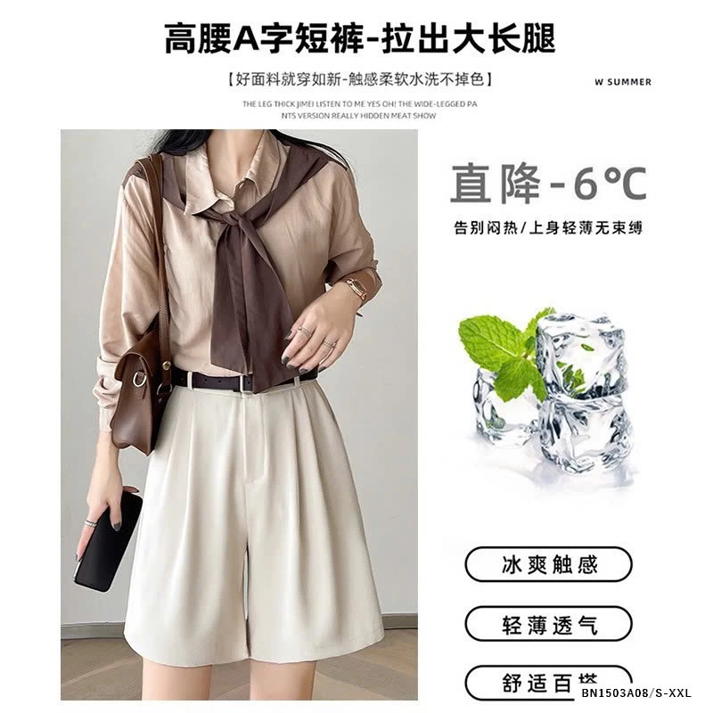 SHORT VẢI CẠP CÚC NỮ