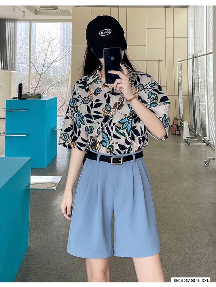 SHORT VẢI CẠP CÚC NỮ