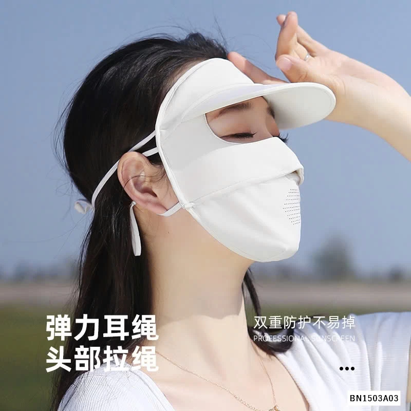 KHẨU TRANG CẢ MẶT CÓ TÁN CHE