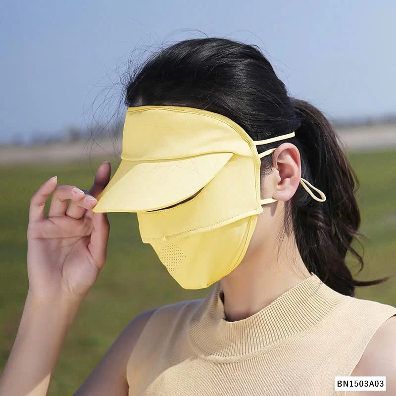 KHẨU TRANG CẢ MẶT CÓ TÁN CHE