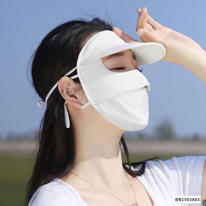 KHẨU TRANG CẢ MẶT CÓ TÁN CHE