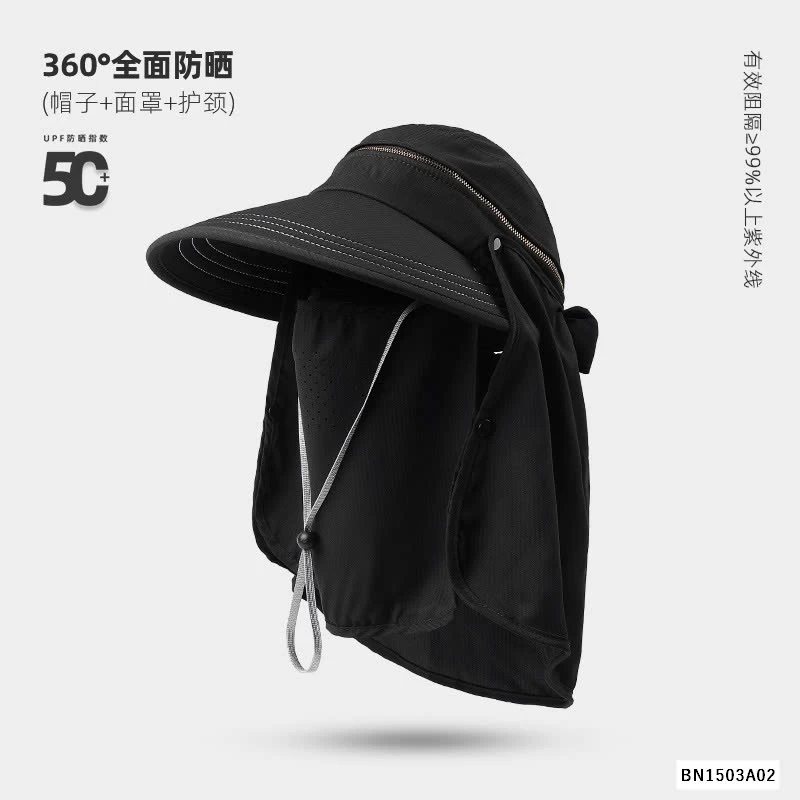 MŨ CHỐNG NẮNG KÈM KHẨU TRANG