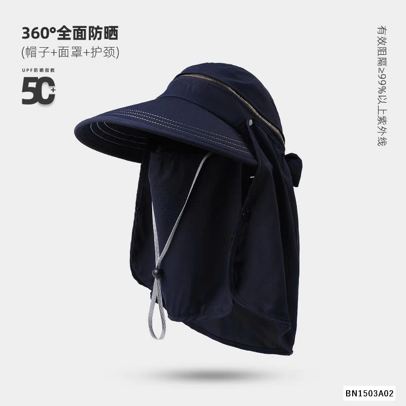 MŨ CHỐNG NẮNG KÈM KHẨU TRANG
