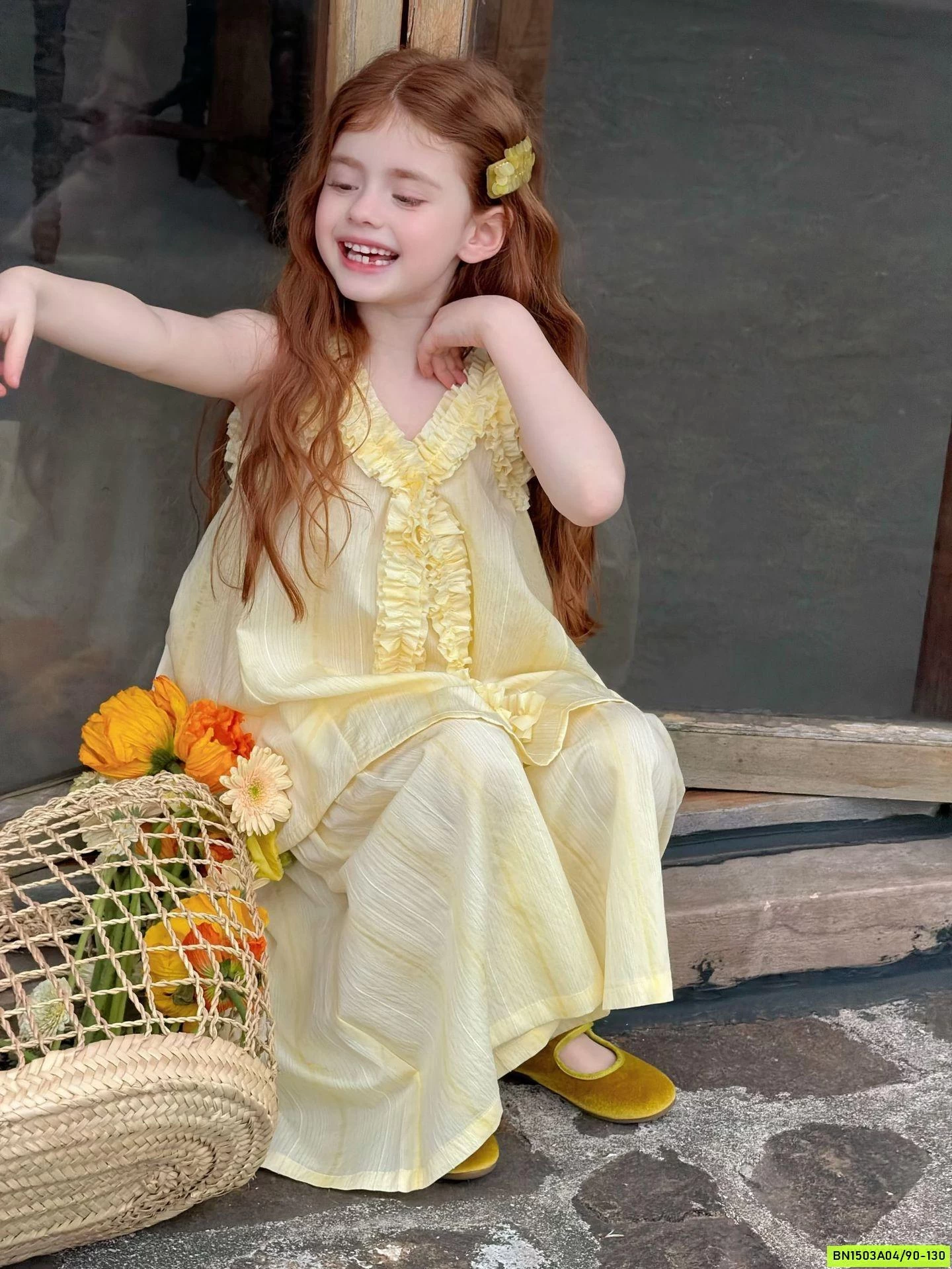 SÉT BABYDOLL VÀNG BÈO NHÚN OTALY