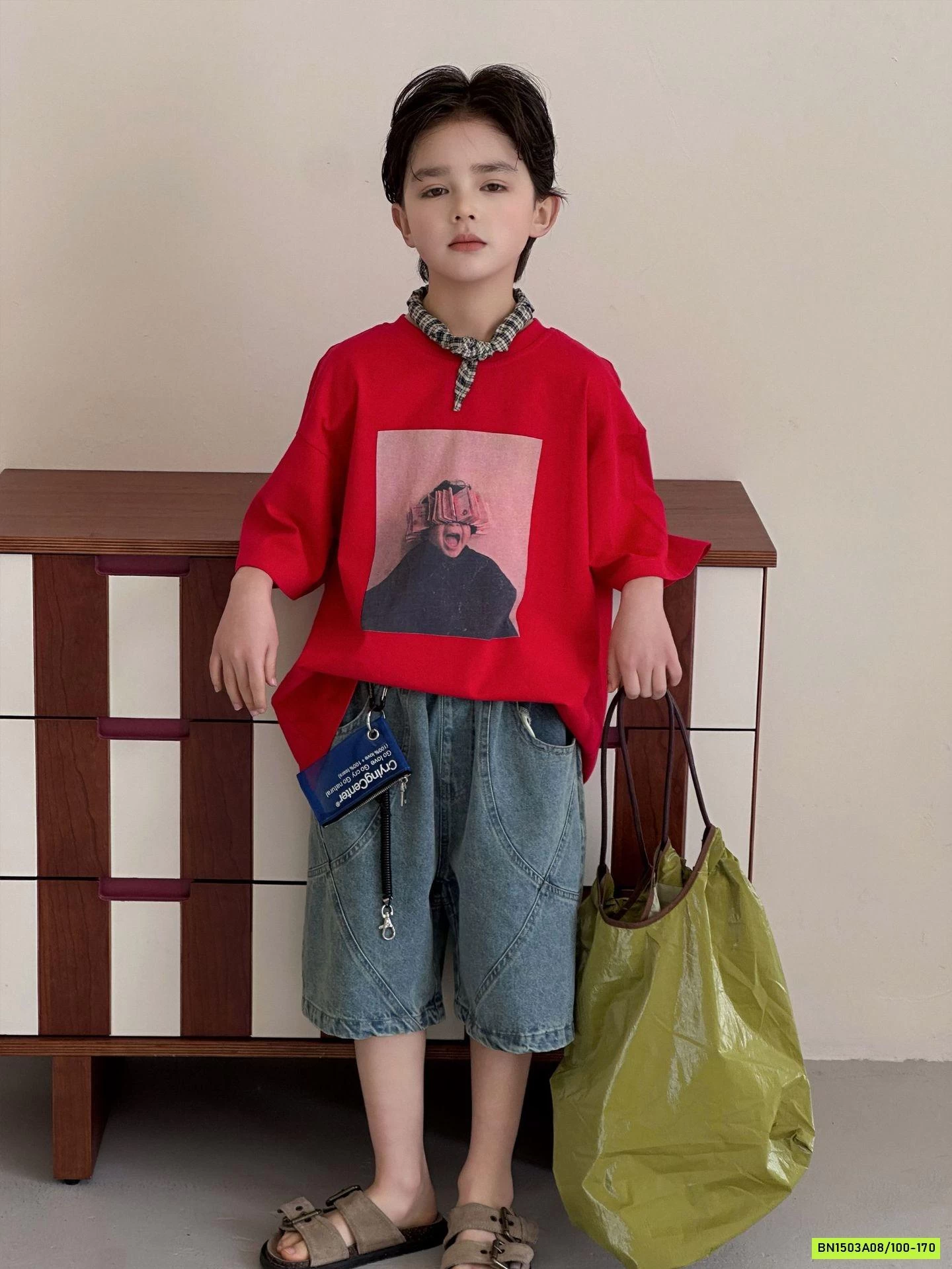 ÁO THUN IN HÌNH BÉ TRAI