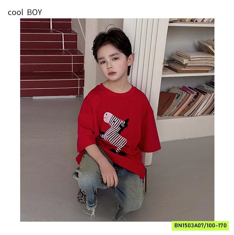 ÁO THUN ĐỎ NGỰA