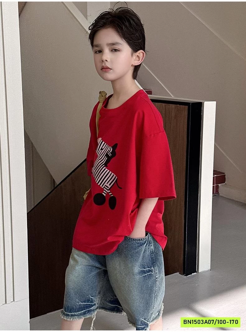 ÁO THUN ĐỎ NGỰA