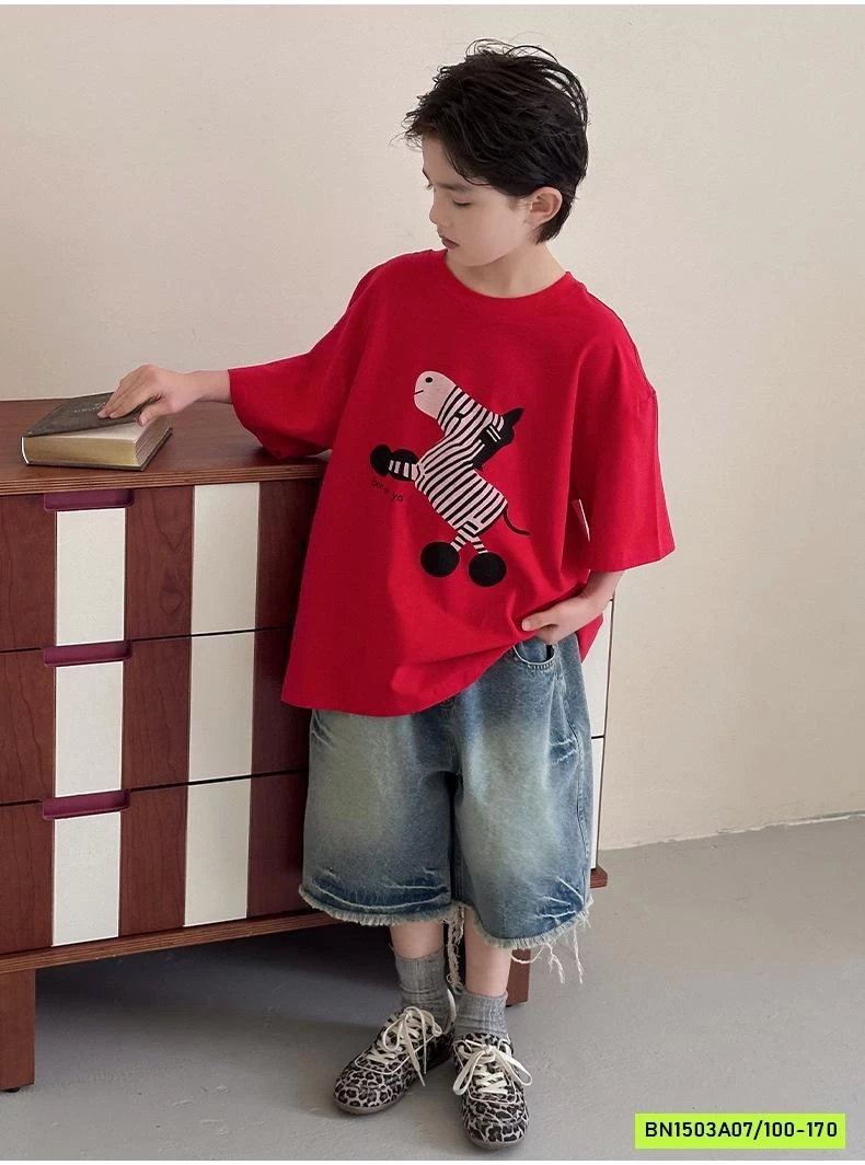 ÁO THUN ĐỎ NGỰA