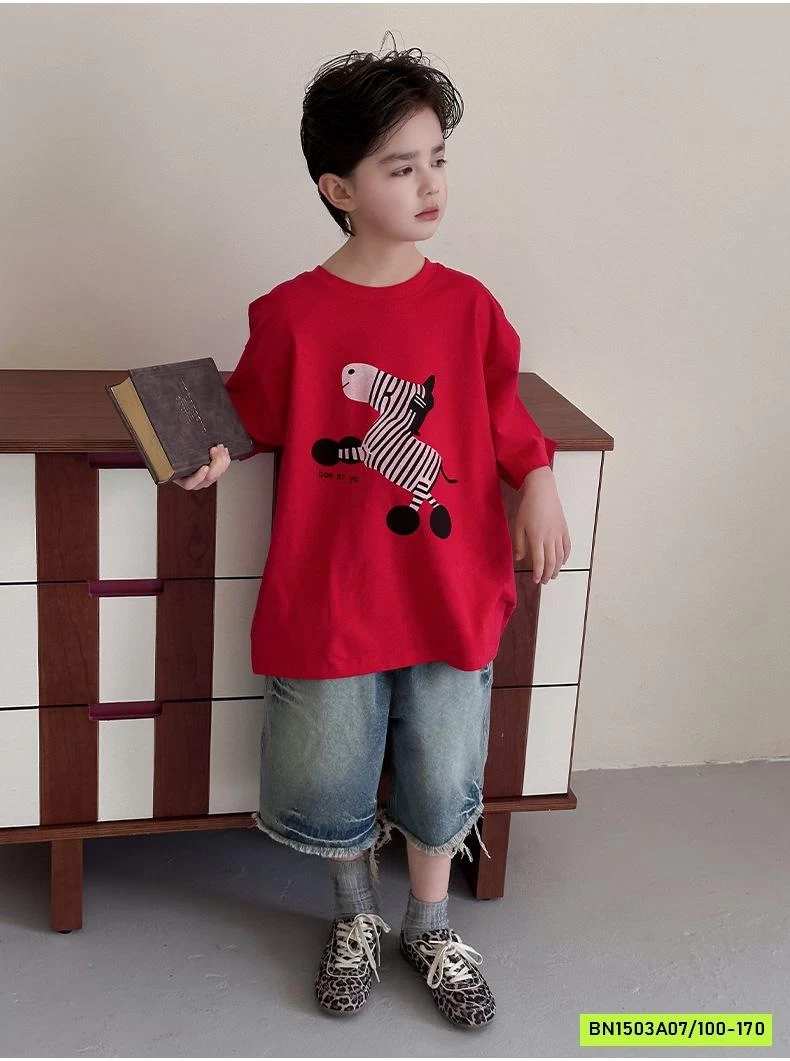 ÁO THUN ĐỎ NGỰA