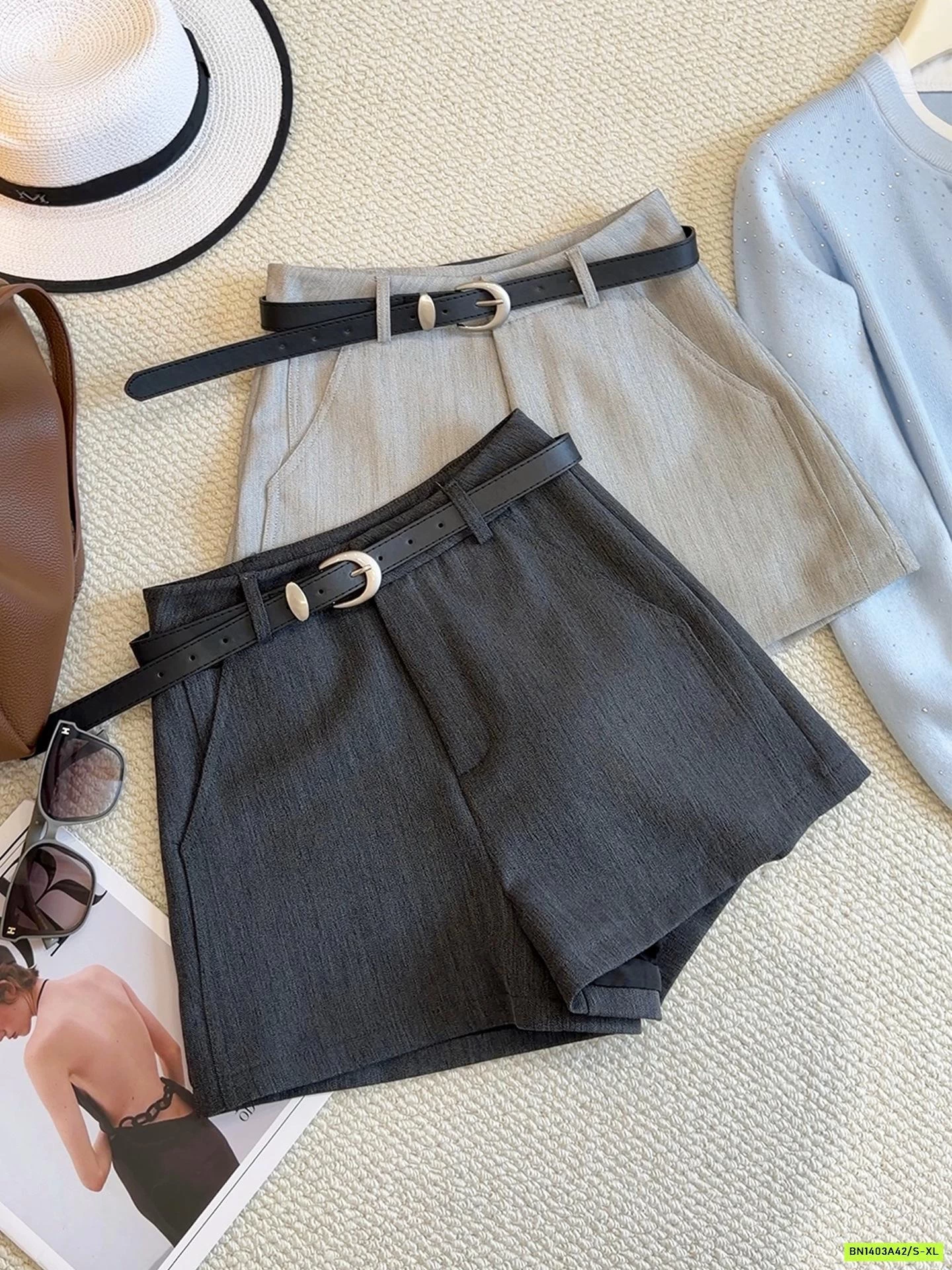 QUẦN SHORT CẠP CAO ANNA