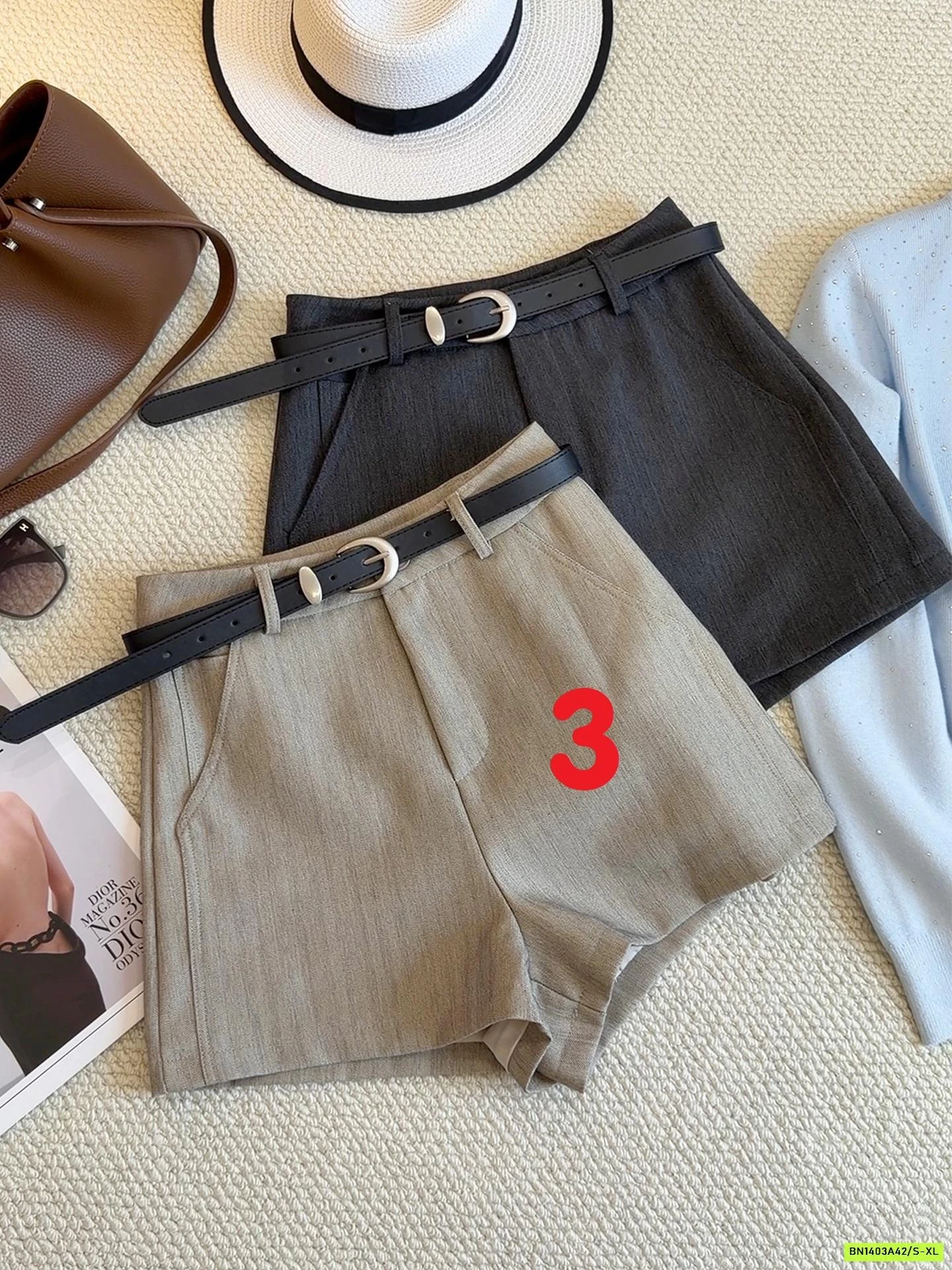 QUẦN SHORT CẠP CAO ANNA