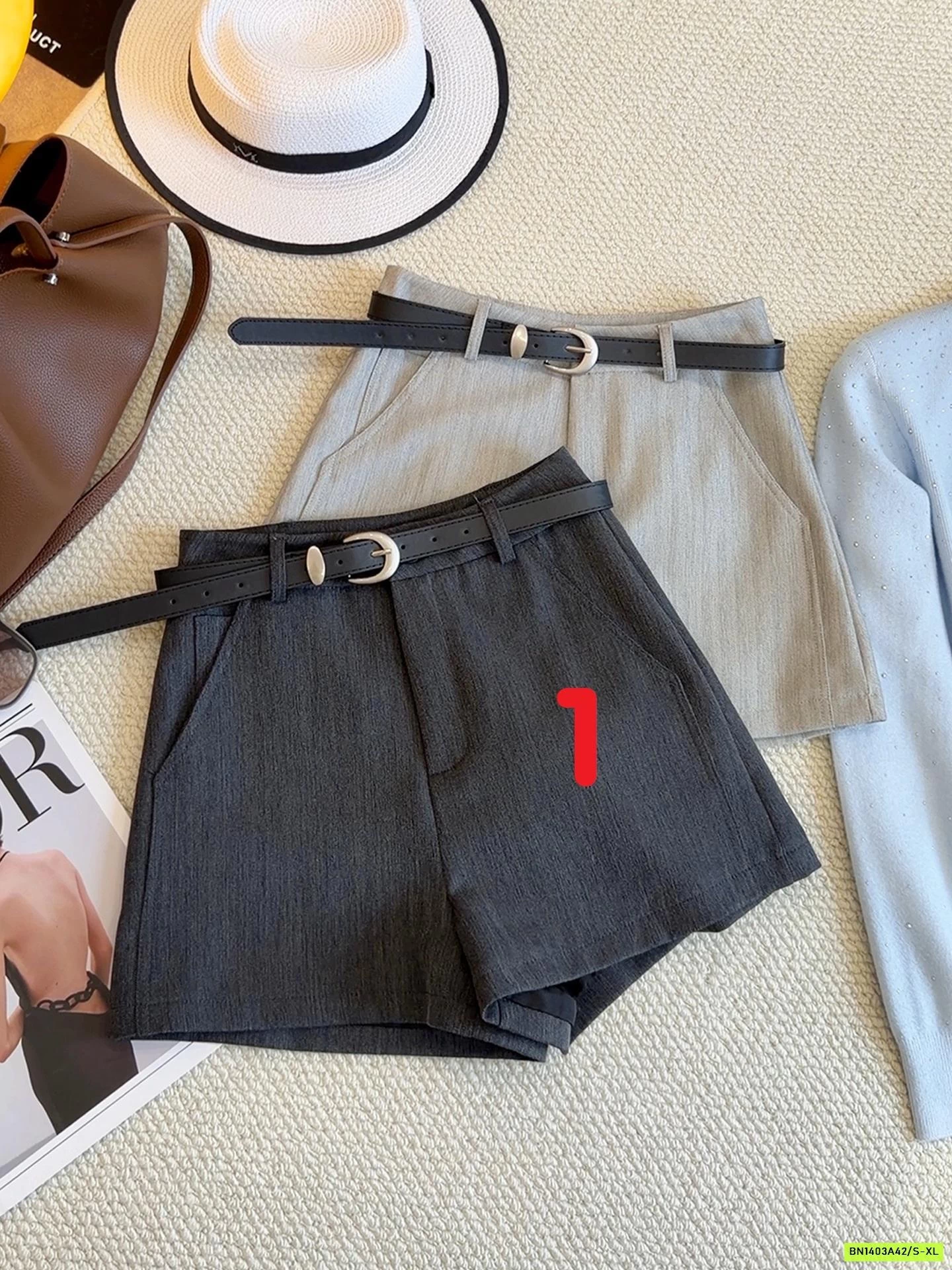 QUẦN SHORT CẠP CAO ANNA