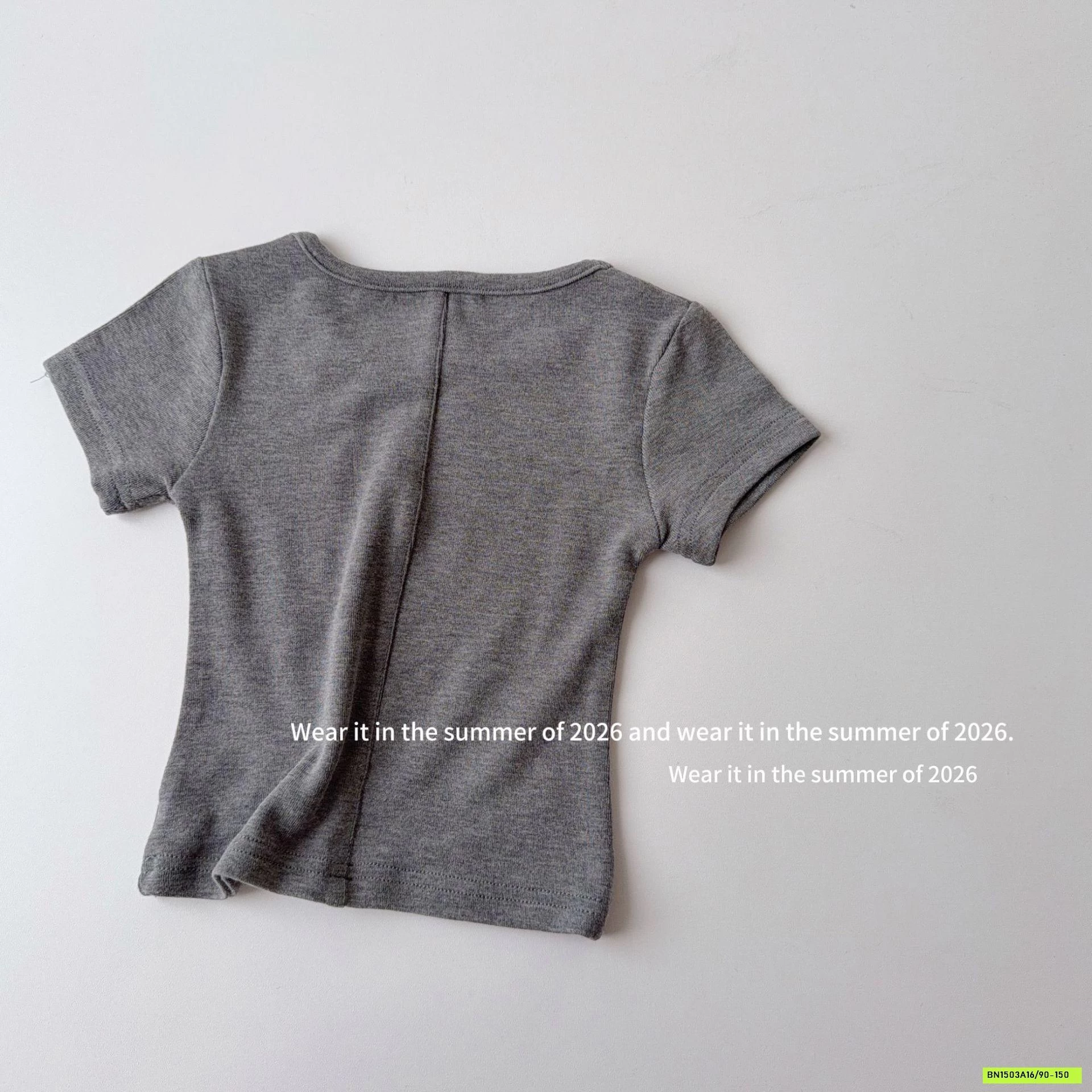 ÁO THUN GIẤY CỔ TRÒN T&QKIDS