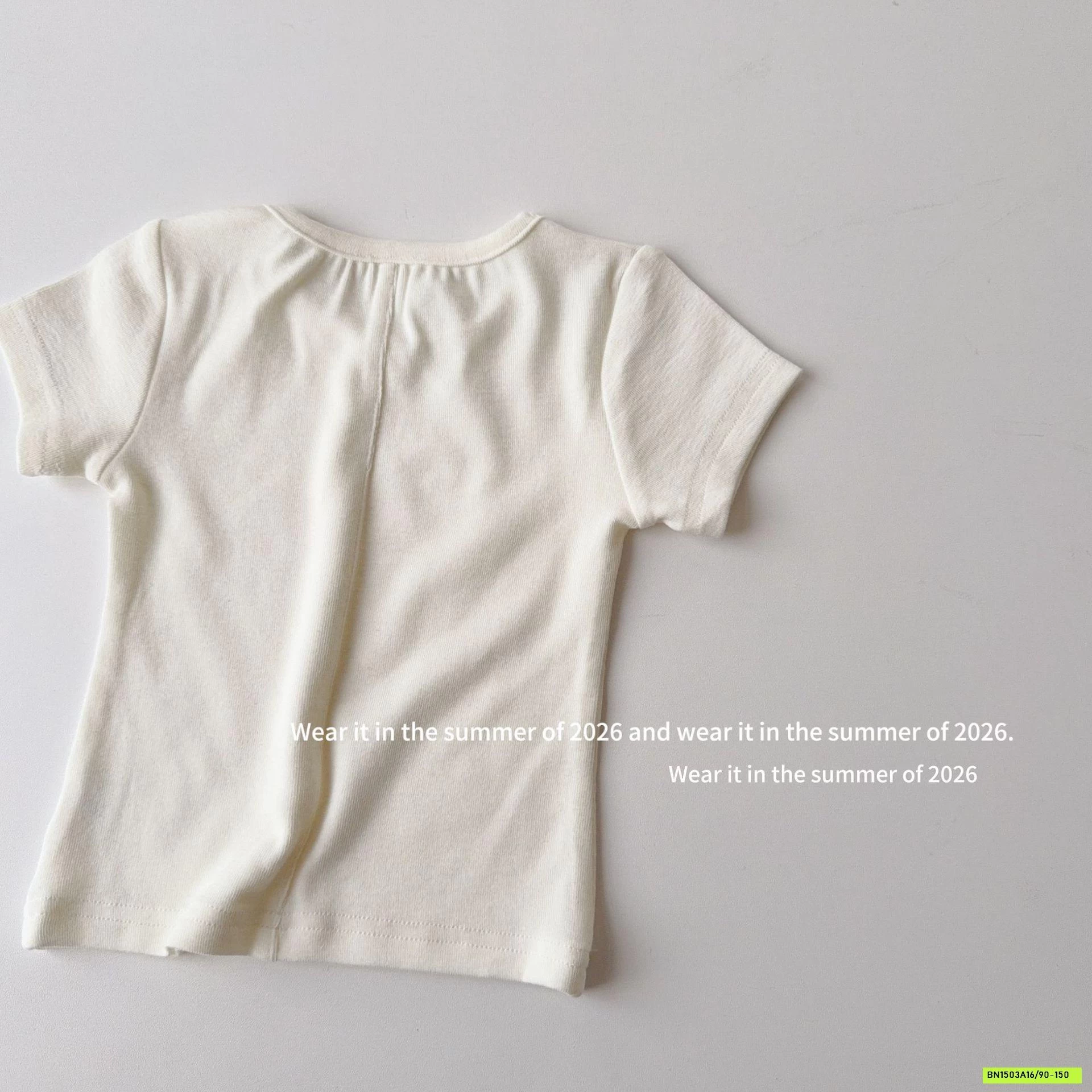 ÁO THUN GIẤY CỔ TRÒN T&QKIDS