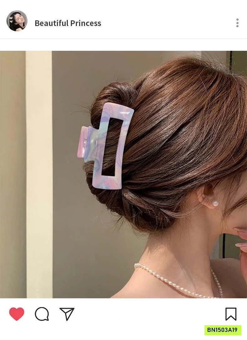 SET 3 KẸP TÓC VÂN MÂY PASTEL