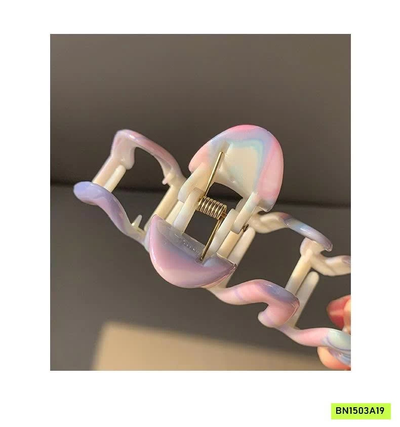 SET 3 KẸP TÓC VÂN MÂY PASTEL