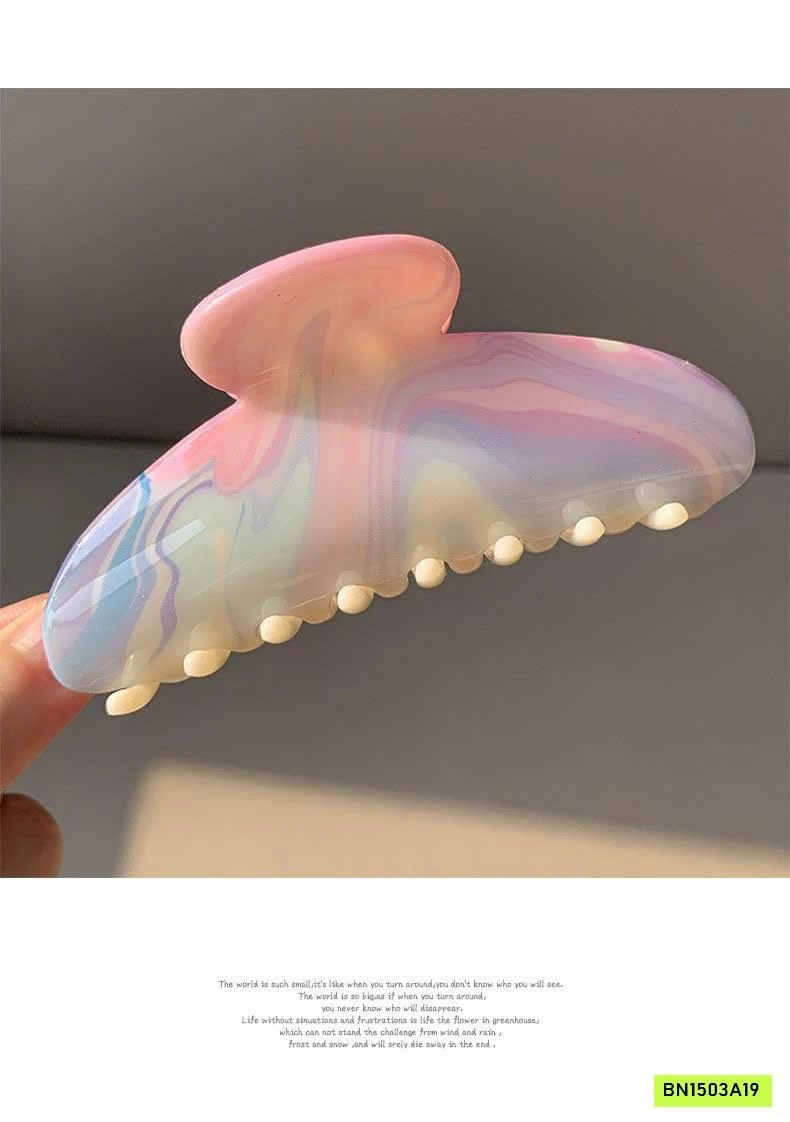 SET 3 KẸP TÓC VÂN MÂY PASTEL