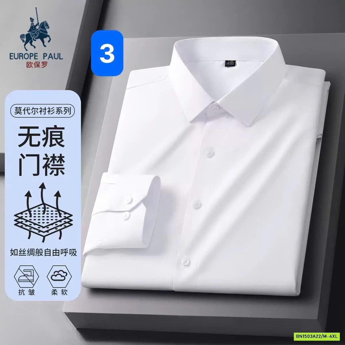 SƠ MI NAM DÀI TAY EUROPE PAUL