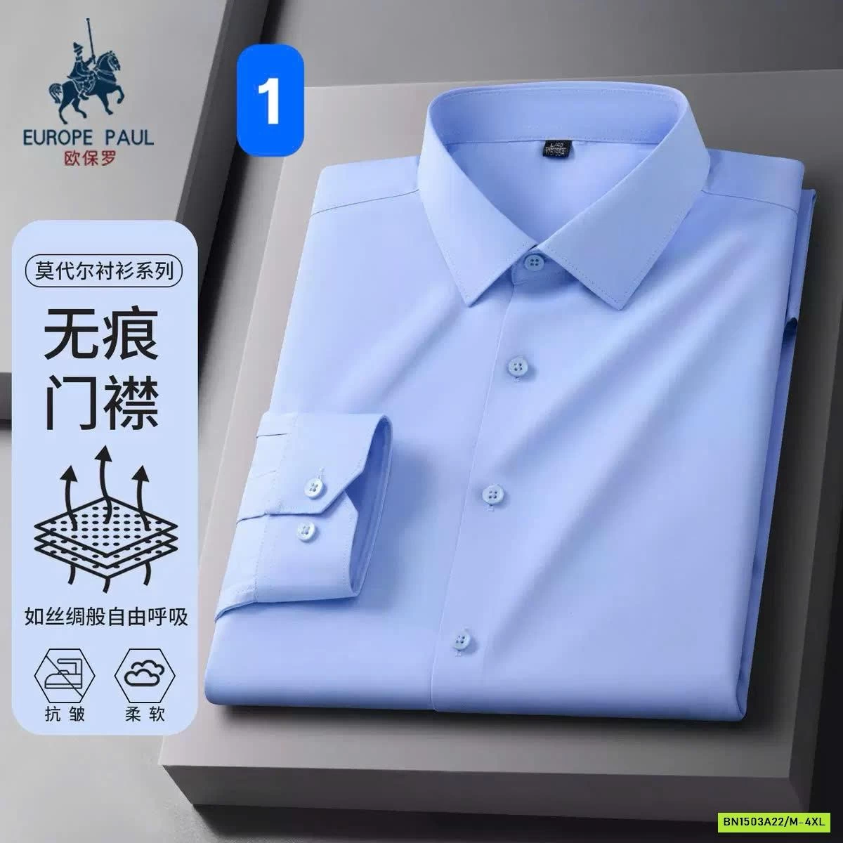 SƠ MI NAM DÀI TAY EUROPE PAUL