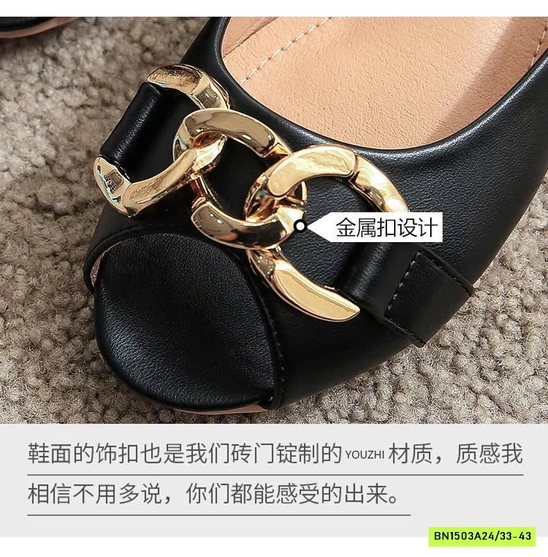 GIÀY BỆT HỞ MŨI