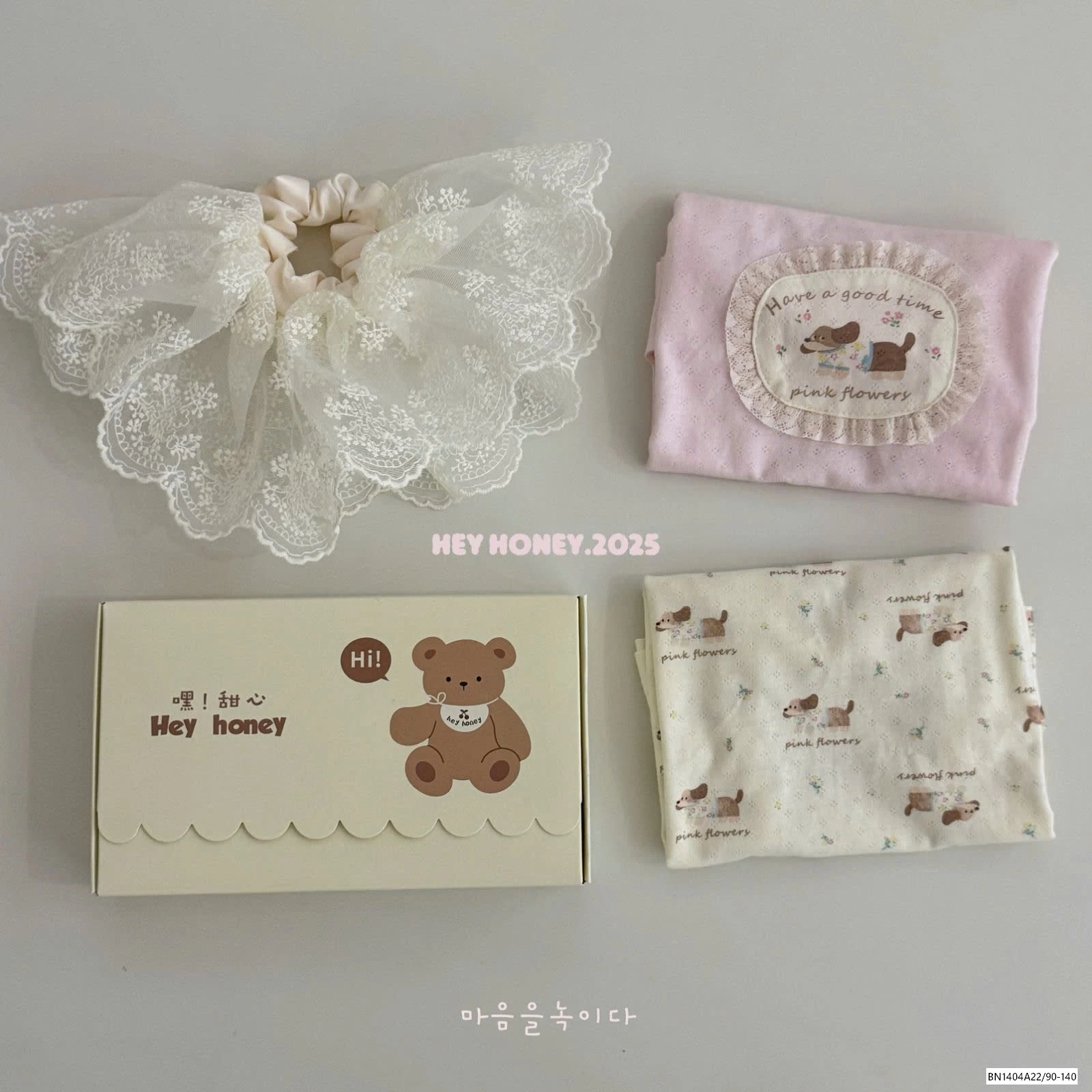 SÉT 2 ÁO COTTON GIẤY HONEY