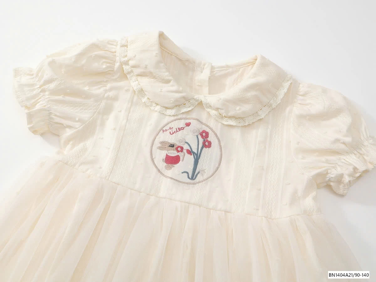 ĐẦM CỔ SEN TAY BỒNG PREMIUM