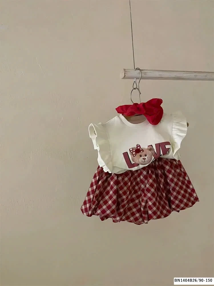 SÉT ÁO THUN GẤU CÁNH TIÊN MIX CV CARO