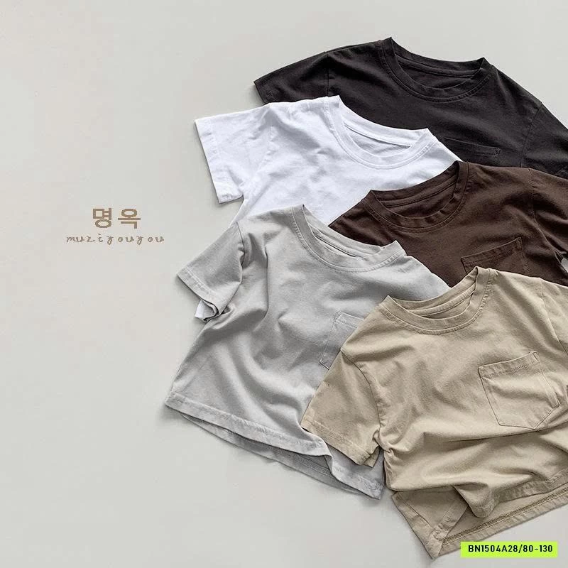 ÁO PHÔNG TRƠN TÚI NGỰC MZYY