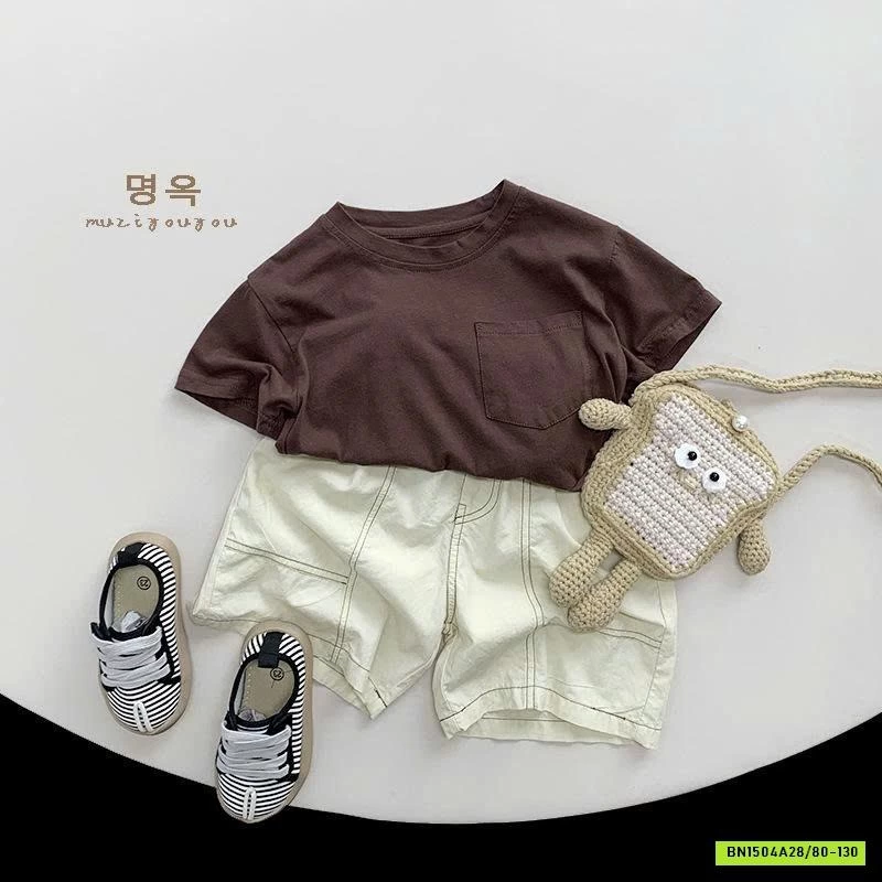 ÁO PHÔNG TRƠN TÚI NGỰC MZYY