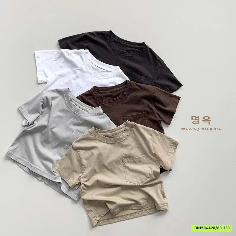 ÁO PHÔNG TRƠN TÚI NGỰC MZYY