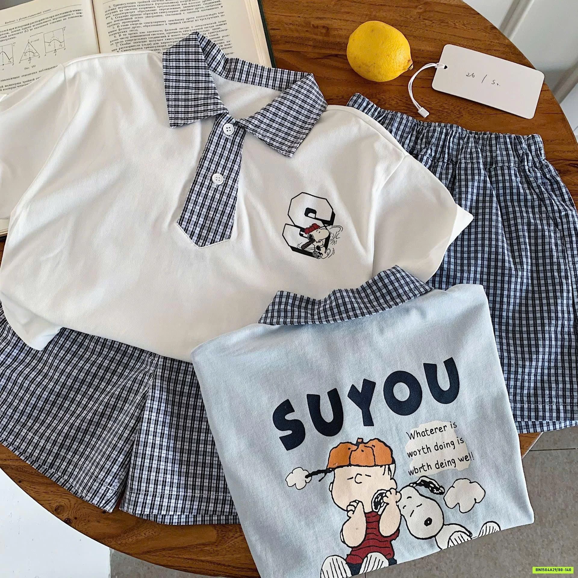 SET BỘ POLO SOYU BÉ TRAI
