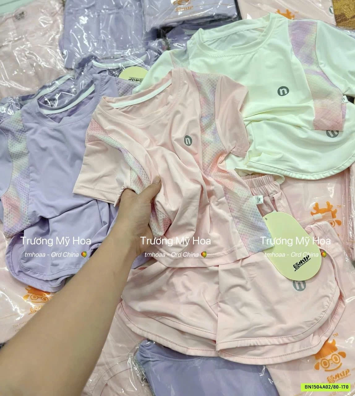 SÉT GIÓ THỂ THAO PASTEL