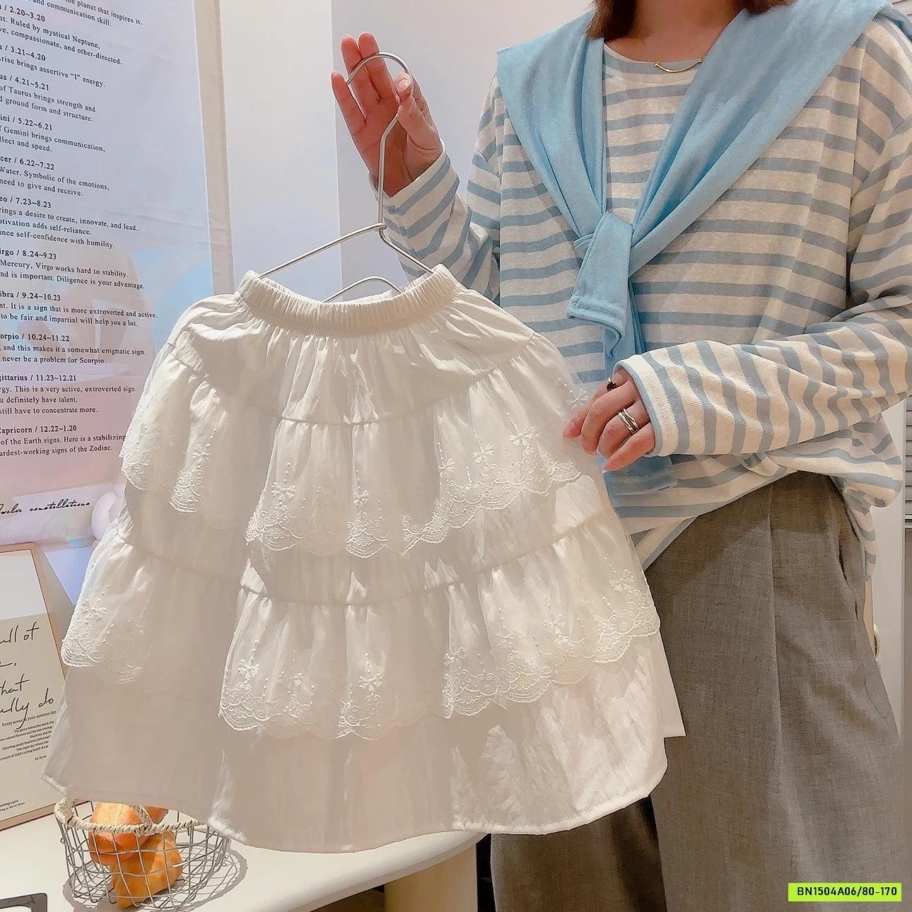 SÉT ÁO NƠ MIX CV TRẮNG