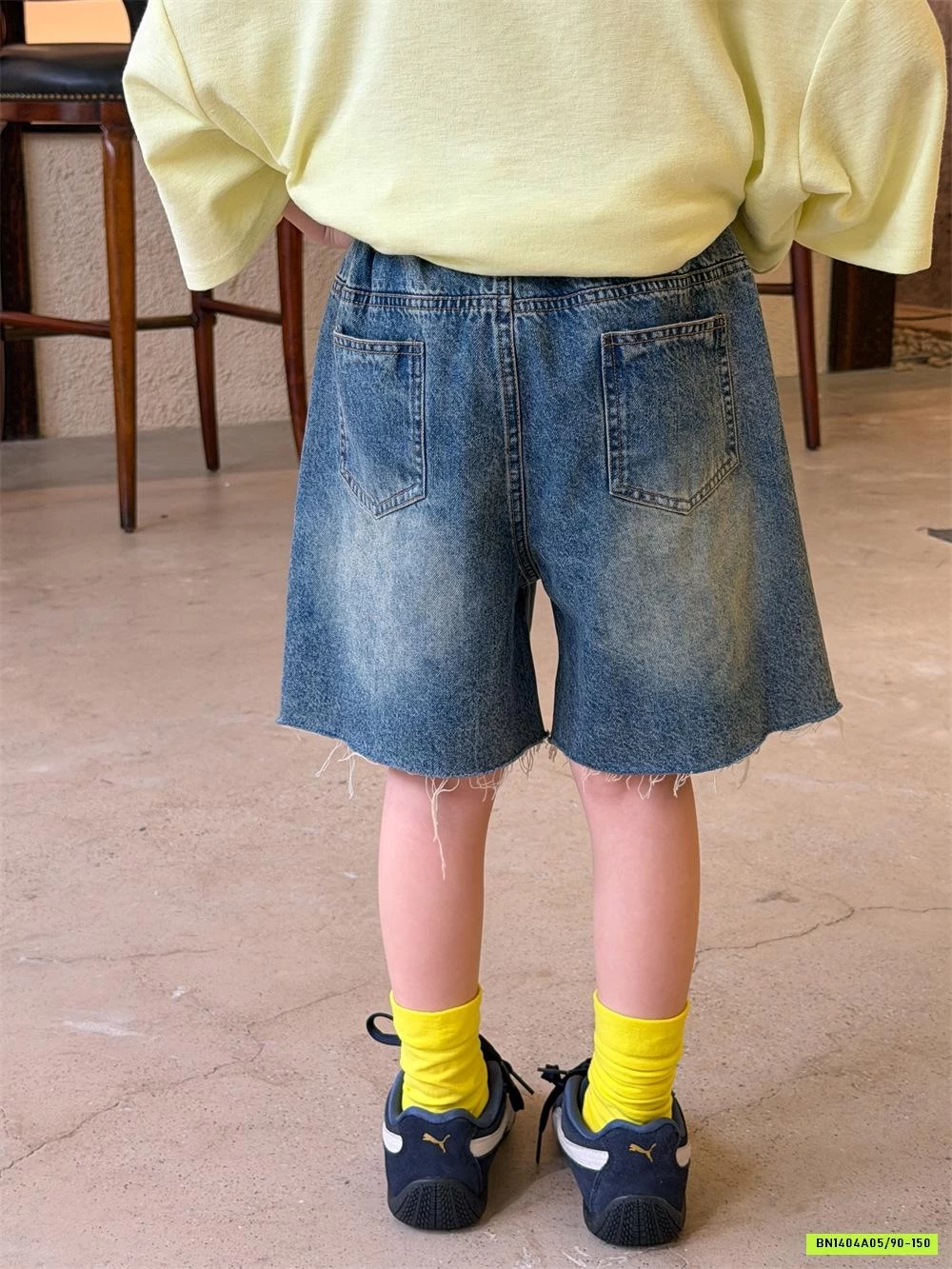 SHORT JEANS KO VIỀN GẤU XDJ