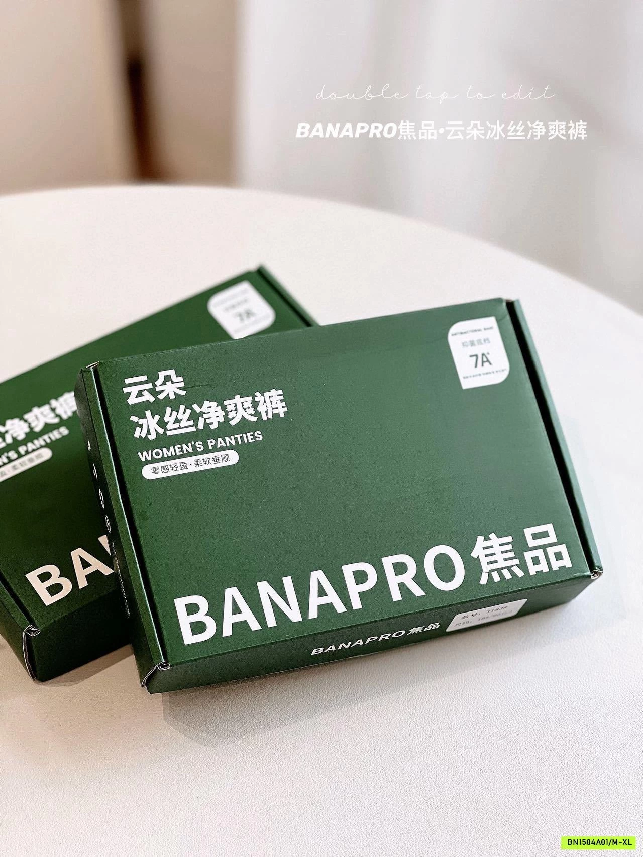 HỘP 6 CHIP BĂNG LỤA VIỀN REN BANAPRO