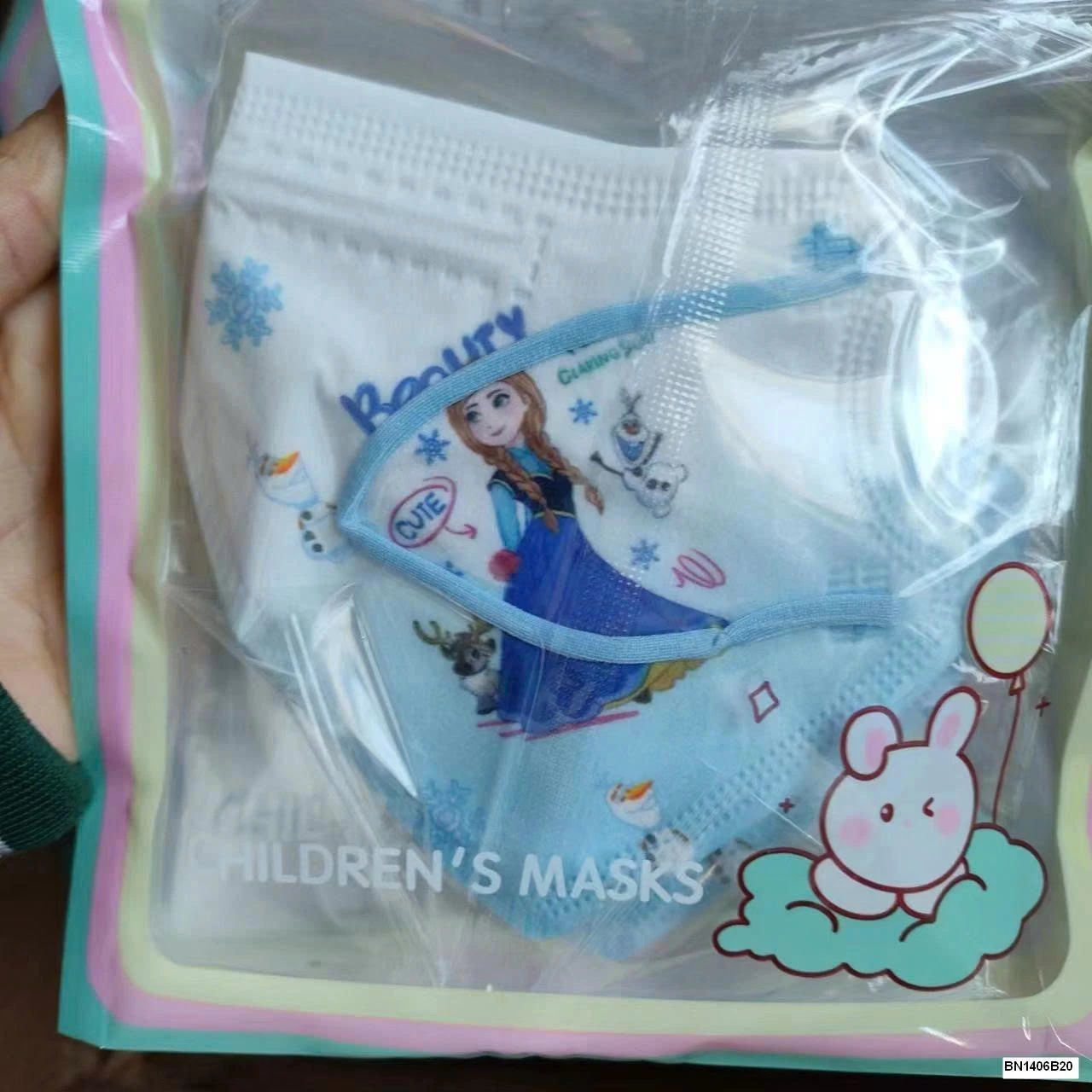 SÉT 50 KHẨU TRANG CỐNG CHÚA ELSA