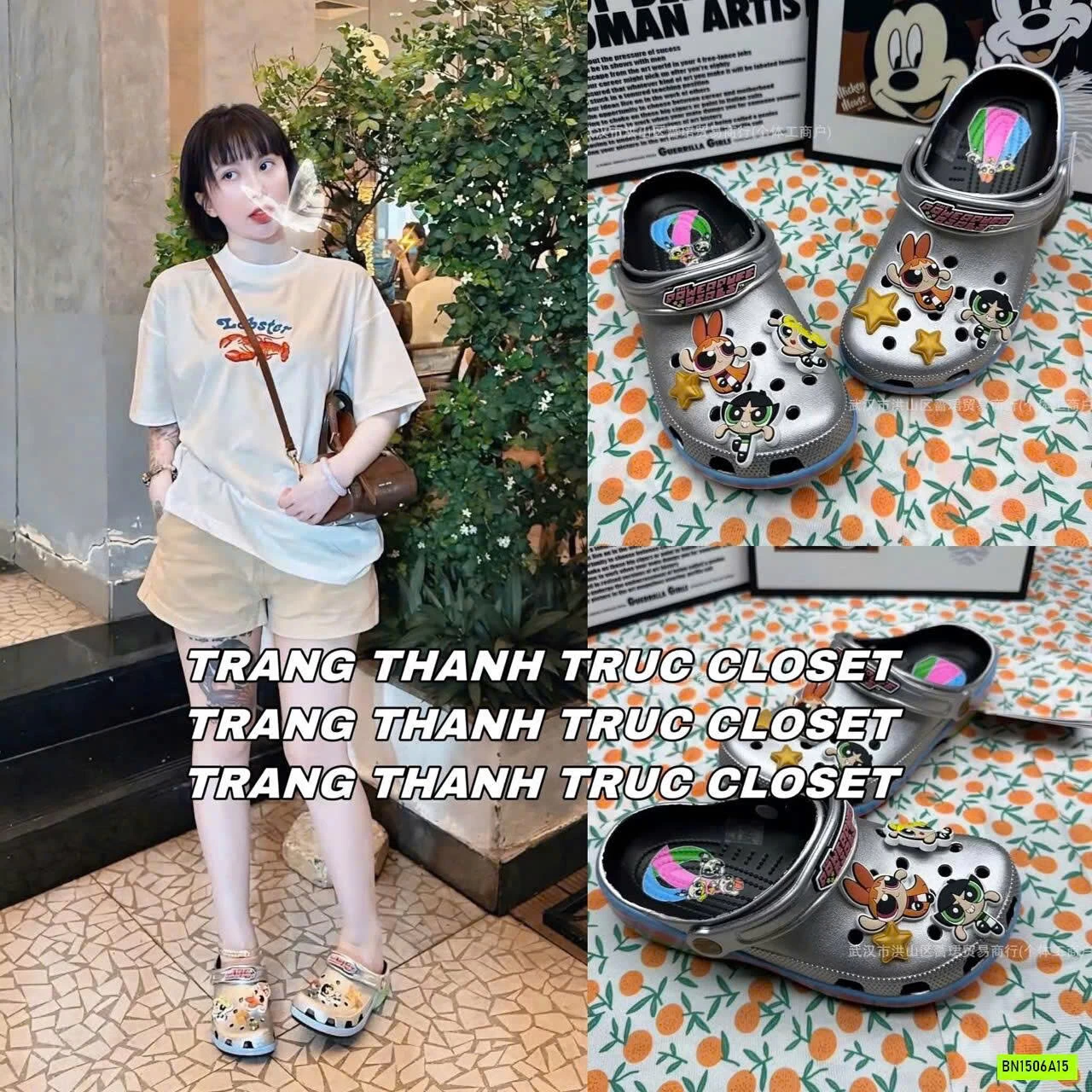 CROCS POWERPUFF GIRLS SIÊU XỊN