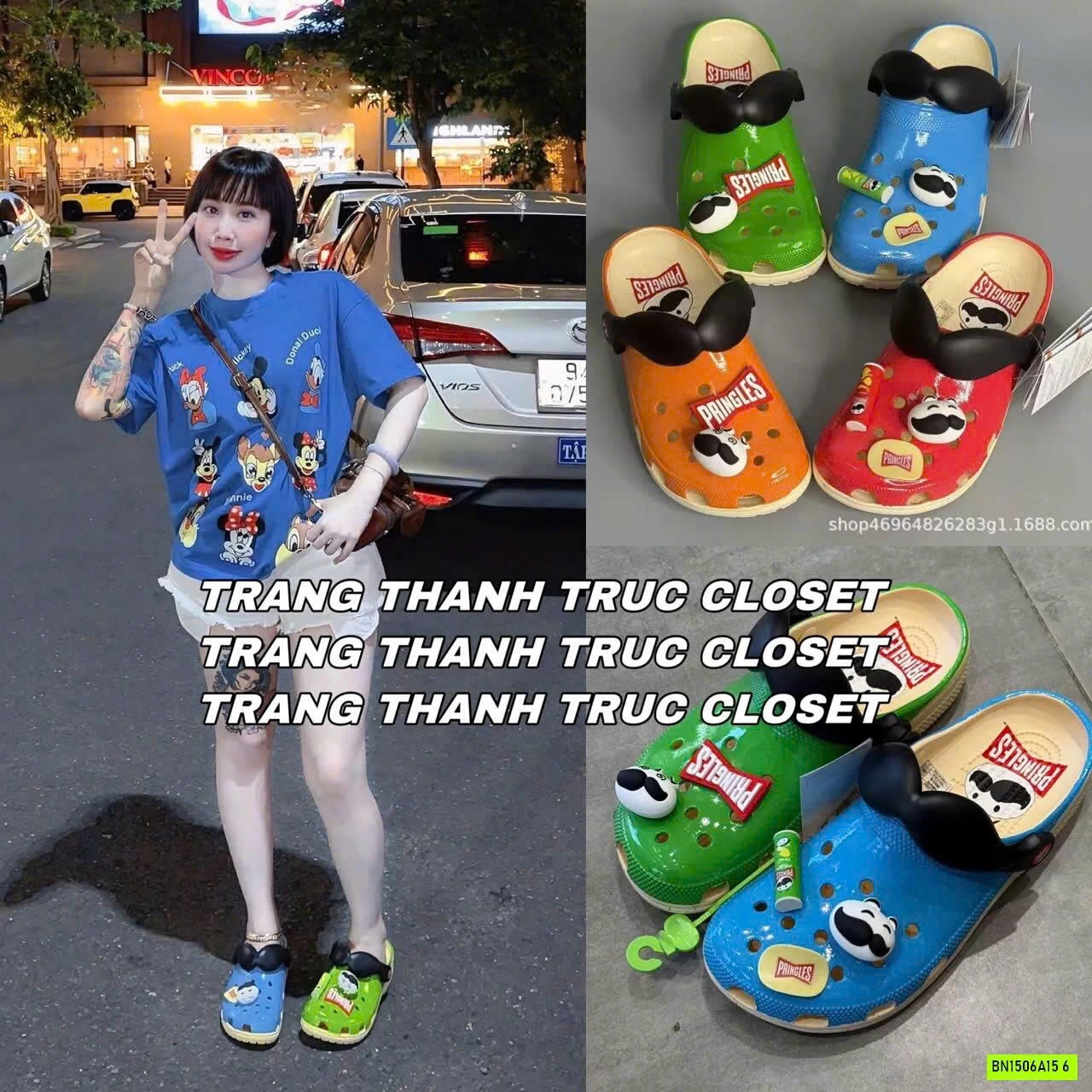 CROCS MR. P KHOAI TÂY CHIÊN