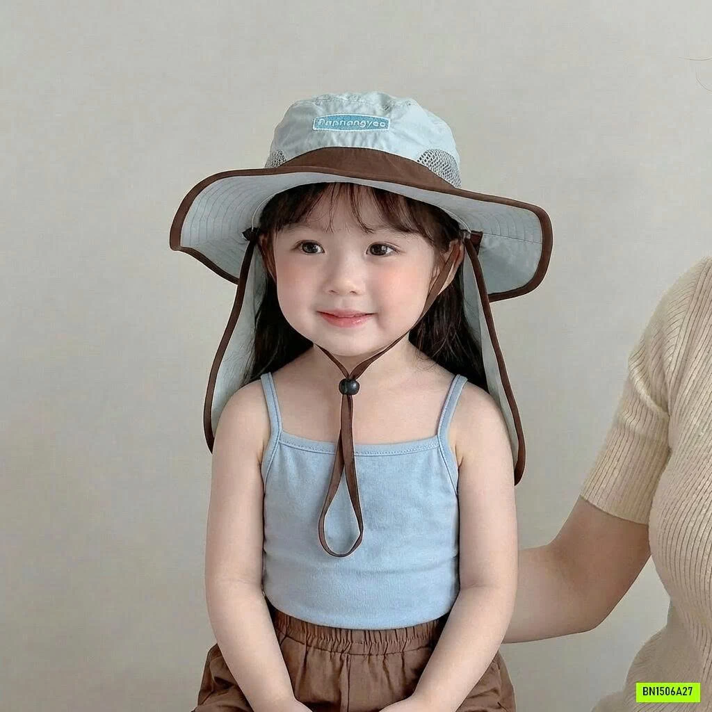 MŨ BÈO GIÓ CHỐNG NẮNG PHỐI VIỀN