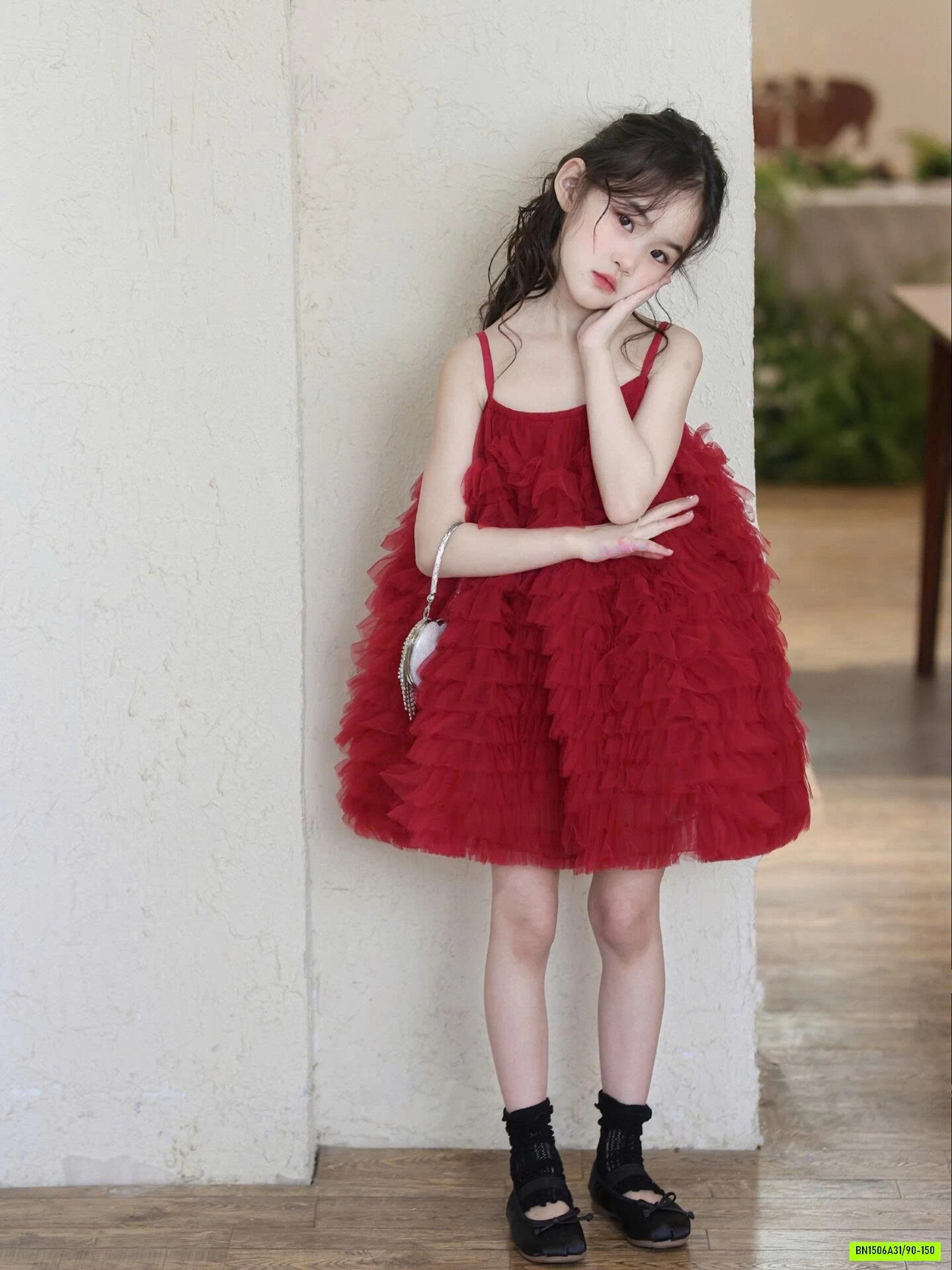ĐẦM 2 DÂY TUTU ĐỎ CAO CẤP