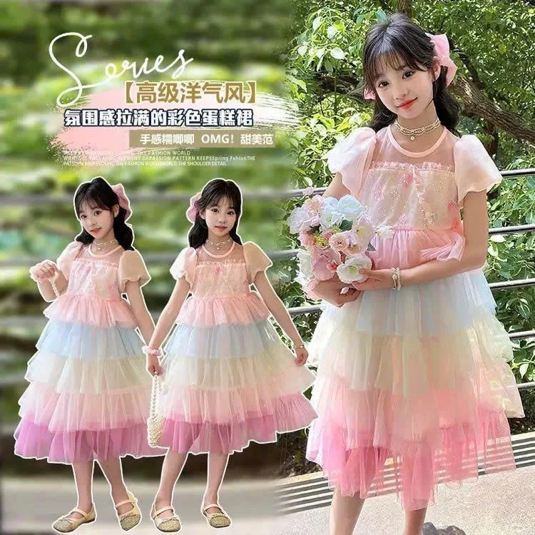 ĐẦM BỒNG XẾP TẦNG SẮC MÀU SZ ĐẠI