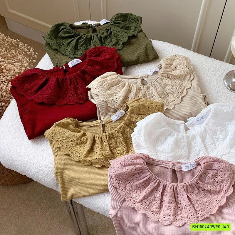 ÁO GÂN GIỮ NHIỆT CỔ REN