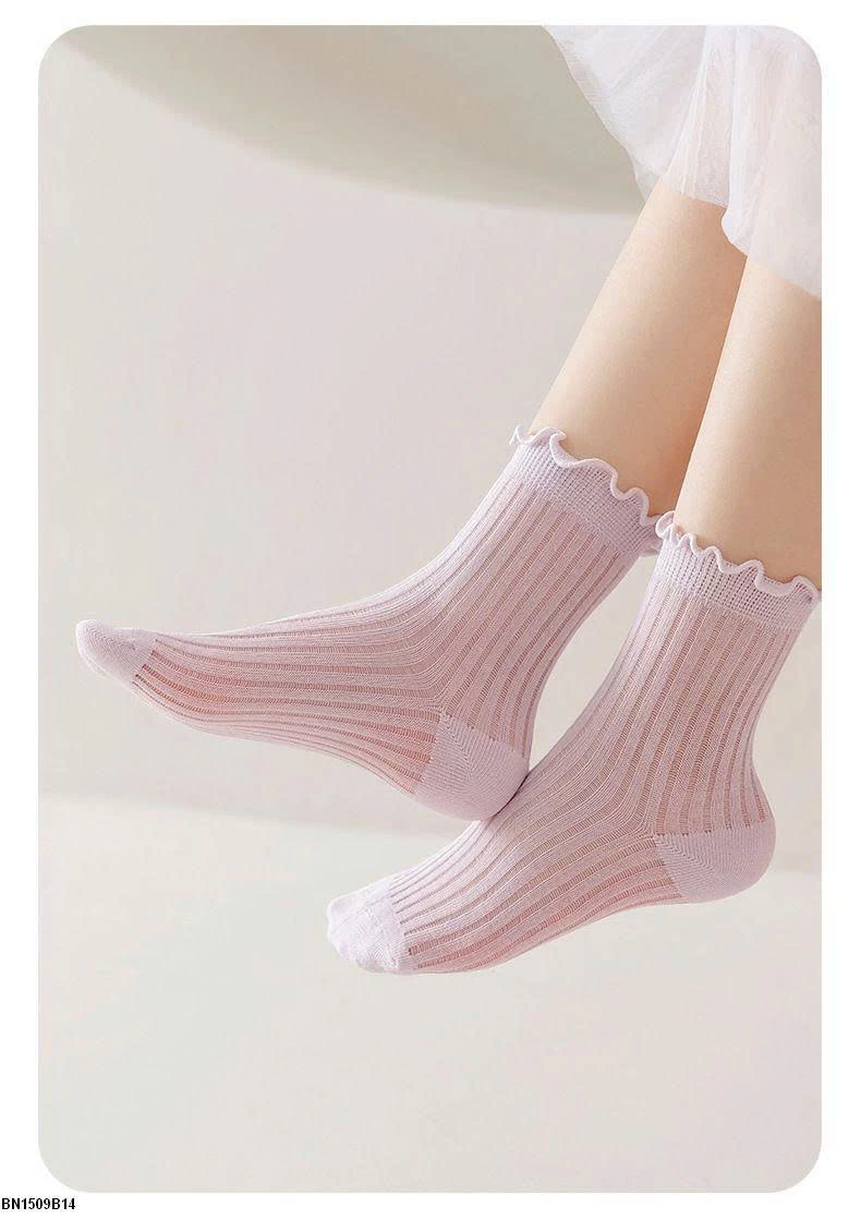 SÉT 4Đ TẤT MỎNG TRƠN MÀU