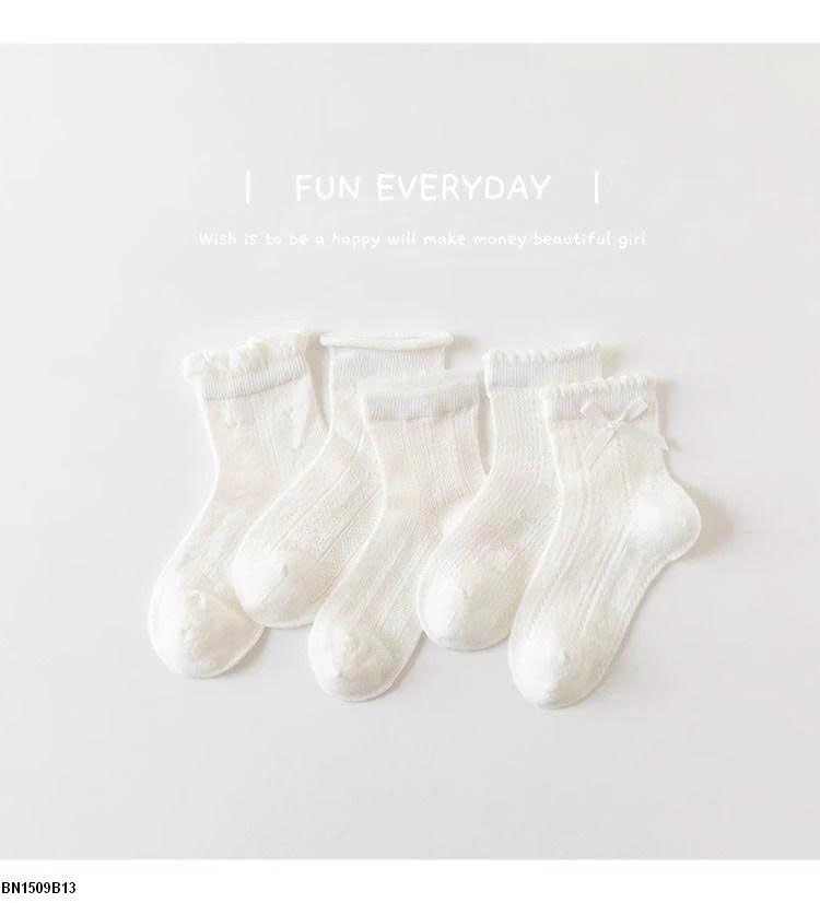 SÉT 5Đ TẤT TRẮNG TIỂU THƯ