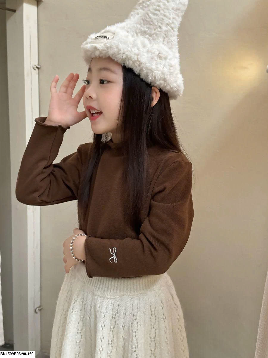 ÁO GIỮ NHIỆT TAY THÊU NƠ