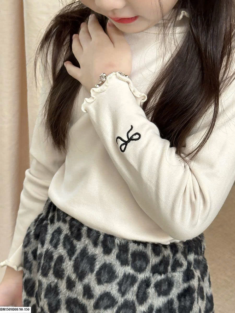 ÁO GIỮ NHIỆT TAY THÊU NƠ