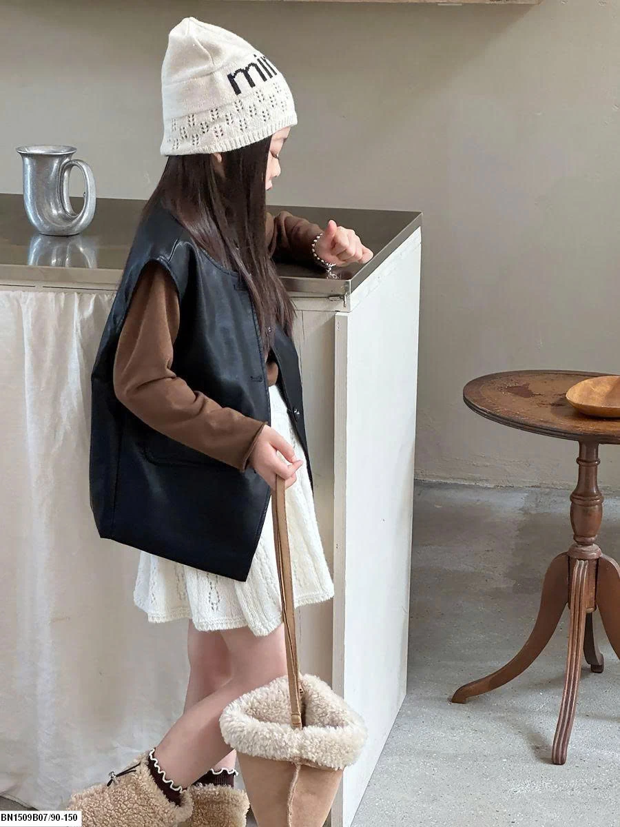 VÁY LEN DỆT KIM DÁNG CHỮ A