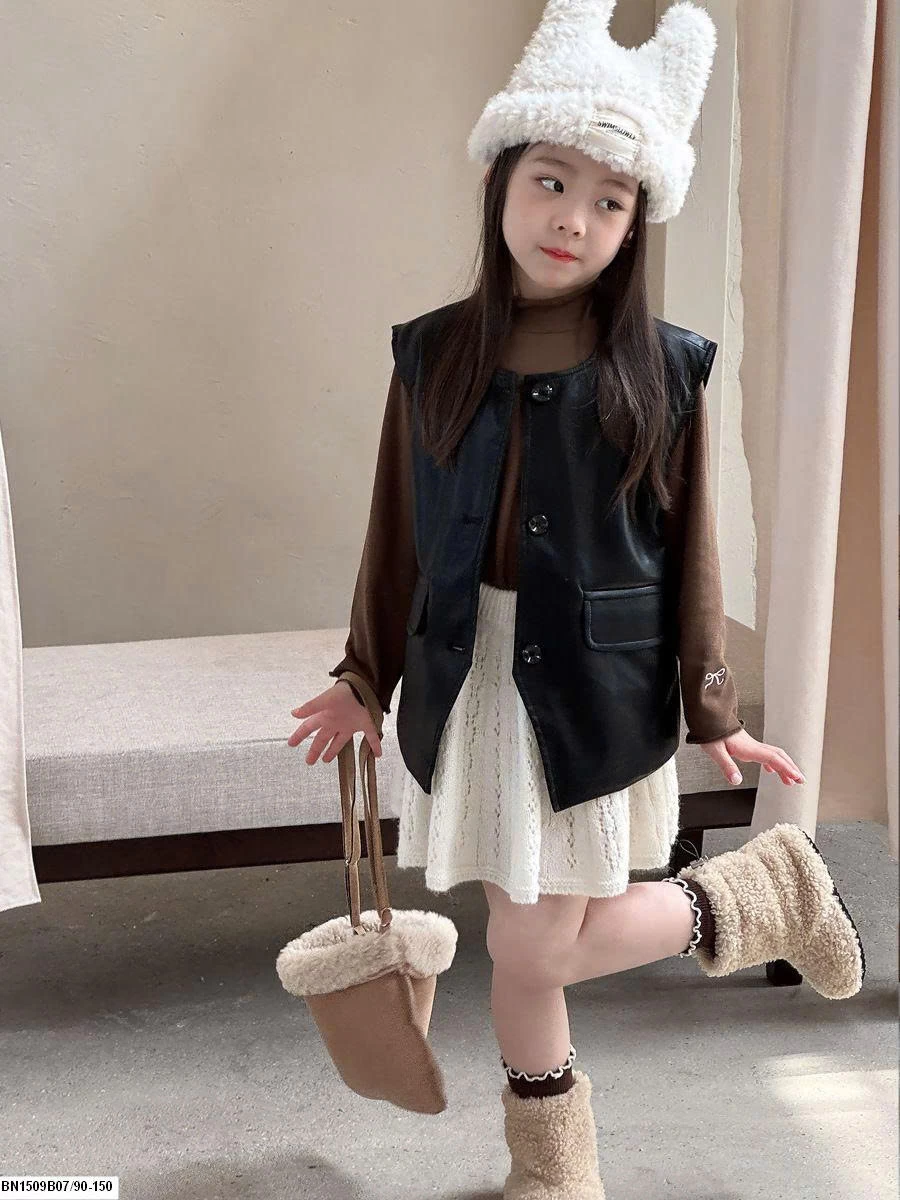 VÁY LEN DỆT KIM DÁNG CHỮ A